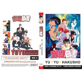 Yu Yu Hakusho - Part 4 Complete TV Box Set English Dub Anime DVD