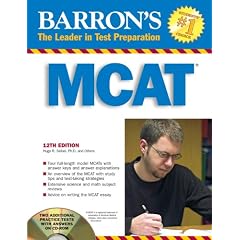 Barron's MCAT with CD-ROM: Medical College Admission Test