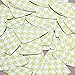 Sequin Yellow Silver Houndstooth Pattern Metallic Fishscale Fin 1.5 inches Couture Loose Paillettes
