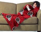 NFL Tampa Bay Buccaneers Youth Comfy Throw, Officially Licensed Blanket with Sleeves by Northwest