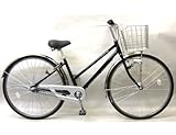 2010 C.DREAM アルライトS 27インチ3段変速(AST73H) ブラック アルミフレーム使用の通勤・通学に最適のシティサイクル