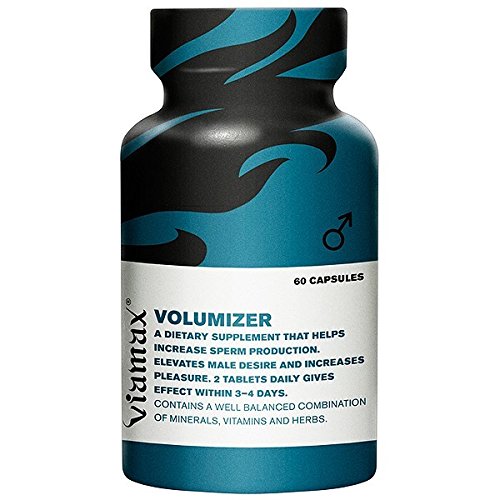 Viamax Volumizer - Semen Volumizer and Libido Enhancer that Contains a Controlled and Balanced Combination of Minerals, Vitamins and Herbs Specially Selected to Naturally Stimulate Sperm Production.