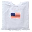 American Flag Pull Over Towel Bib