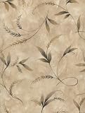 Almond Fern Leaf Toss Wallpaper