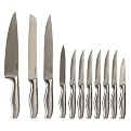 Chefmate® 11-pc. Knife Set - Stainless Steel