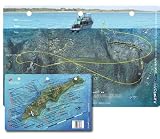 Randy's Gazebo Dive Site in Little Cayman, Cayman Islands Waterproof 3D Dive Site Card