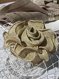 Hand Made Linen Rose Beige