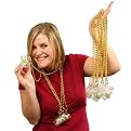 Shot Glass Beads (Dozen) One-Size