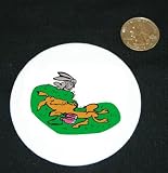 51Pbb6GbofL. SL160  3 button / pin printed with wildlife, dog, tired, hunting, binocular, sleeping, hunter