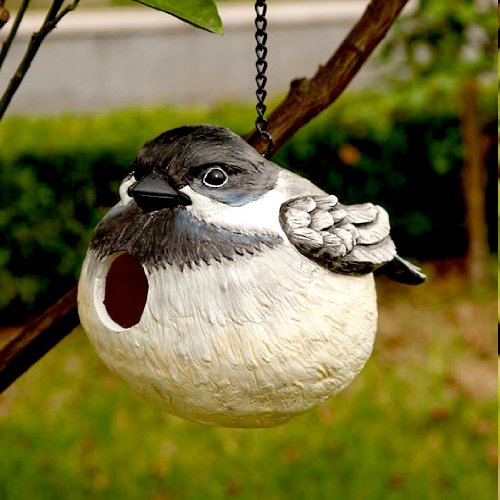 Chickadee Portly - Birdhouse