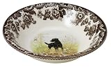 Spode Woodland Hunting Dogs Cereal Bowl 8 inch - Labrador Retriever