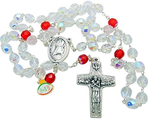 Pope Francis Good Shepherd Rosary Year of Mercy Official Merchandise Made in Italy