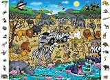 Ravensburger Safari - 84 Piece Look & Find Puzzle