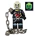 Search : Ghost Rider Custom Lego Minifigure with Glow in the Dark Head and Chain Whip