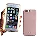 Led Light Up Luminous Case for IPhone 7 Plus, Valam LED Flash Selfie Illuminated Hard Cover (iPhone 7 plus – Rose gold)