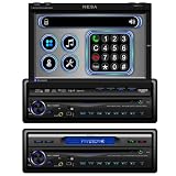 NESA NSD-749NB In-Dash AV System with 7 Wide 1-Din Digital Monitor w  AM FM DVD... 
