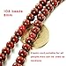FUNRUN 2pcs Womens Mens 108 Buddhist Strand Bracelet Wood Prayer Beads 8mm Sandalwood,Chinese Knot