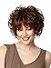 B-G Charming Wigs New Fashion Women Party Cosplay Short Sexy Full Hair Wig Human Hair Natural Looking + A Free Wig Cap WIG028