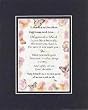 Personalized Touching and Heartfelt Poem for Happiness & Love - Poem on 11 x 14 inches Double Beveled Matting