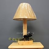 Northern Exposure Log Table Lamp