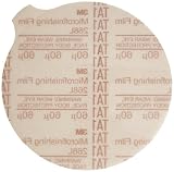 3M 268L 60 Grit, 6" x NH Aluminum Oxide Microfinishing PSA Film Type D Disc Black (25 Pack)