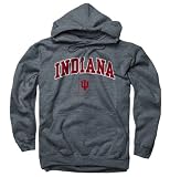 Indiana Hoosiers Dark Heather Perennial II Hooded Sweatshirt