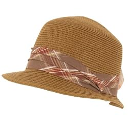 NWT UPF 50+ Sun Beach Flat Top Bucket Crusher Hat Brown