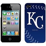 MLB Kansas City Royals iPhone 4/4S Baseball Slider Case - Navy Blue