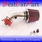 IMAGE OF 92 93 94 95 96 97 98 Pontiac Bonneville 3.8l Short Ram Intake Red (Inclued Air Filter) #Sr-ch004r