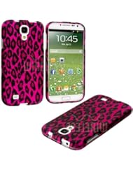 Wireless: myLife (TM) Hot Pink Leopard Spot Print Series (2 Piece Snap On) Hardshell Plates Case for the Samsung Galaxy S4 "Fits Models: I9500, I9505, SPH-L720, Galaxy S IV, SGH-I337, SCH-I545, SGH-M919, SCH-R970 and Galaxy S4 LTE-A Touch Phone" (Clip Fitted Front and Back Solid Cover Case + Rubberized Tough Armor Skin + Lifetime Warranty + Sealed Inside myLife Authorized Packaging) "ADDITIONAL DETAILS: This two piece clip together case has a gloss surface and smooth texture that maximizes the stylish appeal of your Galaxy S4 and brings out the unique colors and designs in the case itself." - myLife Brand Products