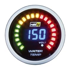 Raid HP 660502 Zusatzinstrument Wassertemperaturanzeige Serie Night Flight Digital Blue