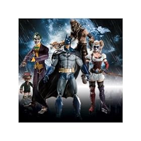  Batman Arkham Asylum Set of 4 DC Direct Action Figures