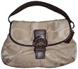Women's Coach Purse Handbag Soho Signature Textured Optic Flap Closure Light Khaki