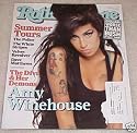 Rolling Stone Magazine Back Issue # 1028 Amy Winehouse Cover June 2007