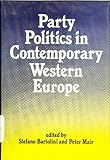Party politics in contemporary western Europe
