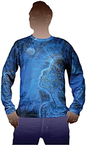 Wonder Long Sleeve Visionary Art Alex Grey Shirt | Crystal Tara - CT73-39 (Medium)