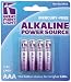 Lightwedge AAA battery 4 pack