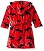Little Blue House by Hatley Boys' Fleece Robe - Moose On Red