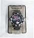 Sanrio Kuromi Wristwatch With Clear Smoky Plastic Band