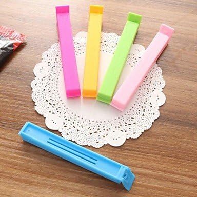 LWW 10cm Colorful Food Vacuum Seal Clips(5PCS)