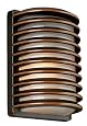 Bronze Grid 10" High Outdoor Wall Light