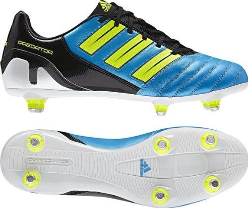 Predator Absolado SG Football Boots Sharp Blue/Electricity/Black - size 7 UK