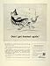 1945 Ad WWII War Information Advertising Economic Depression Inflation Fishing - Original Print Ad