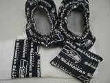 Seattle Seahawks Fabric Shoe Cover Rosin Bag Towel Set