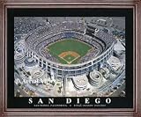 San Diego Padres - Qualcomm Park - Framed 26x32 Aerial Photograph