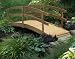 3' x 6' Treated Pine Japanese Garden Foot Bridge
