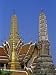 Buddhist Temple, Wat Phra Kaeo, Temple of the Emerald Buddha, Bangkok, Thailand Art Photographic Poster Print by Bruno Morandi, 12x16