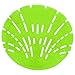 Big D Industries BGD 622 Pearl 3D Urinal Screen, Calypso Lime, 10/Pack, 6 Pack/Carton, Green (Pack of 60)