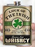 Irish Whiskey Flask Gift
