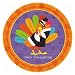 Search : Fun Turkey Dessert Plates, 8ct